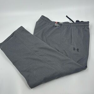 UNDER ARMOR Men’s Big & Tall Straight Gray Loose Sweatpants Size 4XL NWT